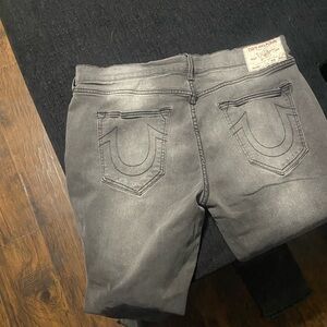 grey true religion pants read discription